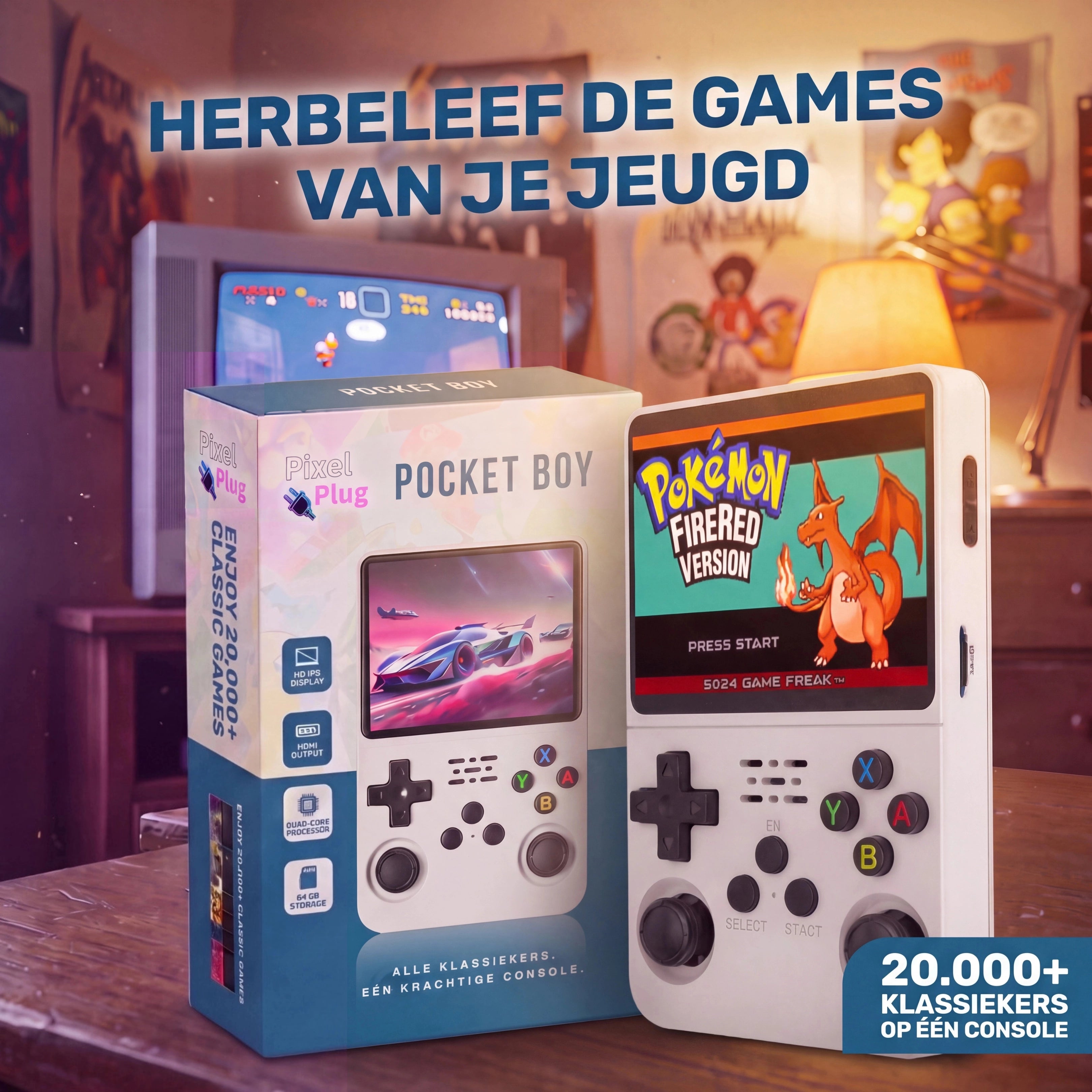 POCKET BOY™ | Je Jeugd, Terug in je Zak